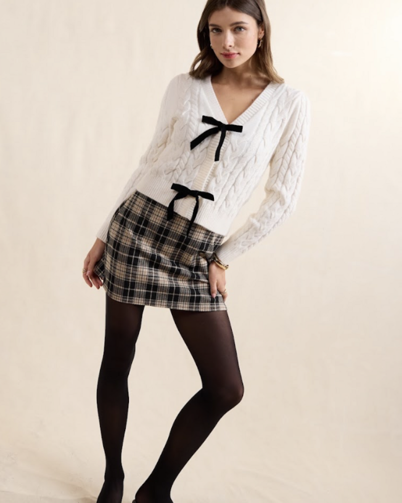 Celeste Bow Cardigan