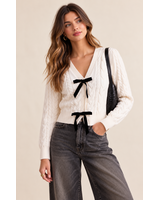 Celeste Bow Cardigan