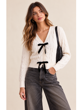 Celeste Bow Cardigan