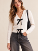 Celeste Bow Cardigan