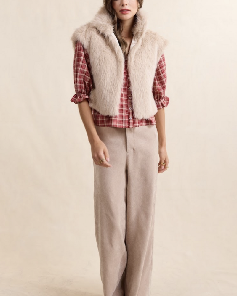 Georgette Fur Vest