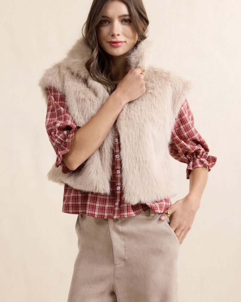 Georgette Fur Vest