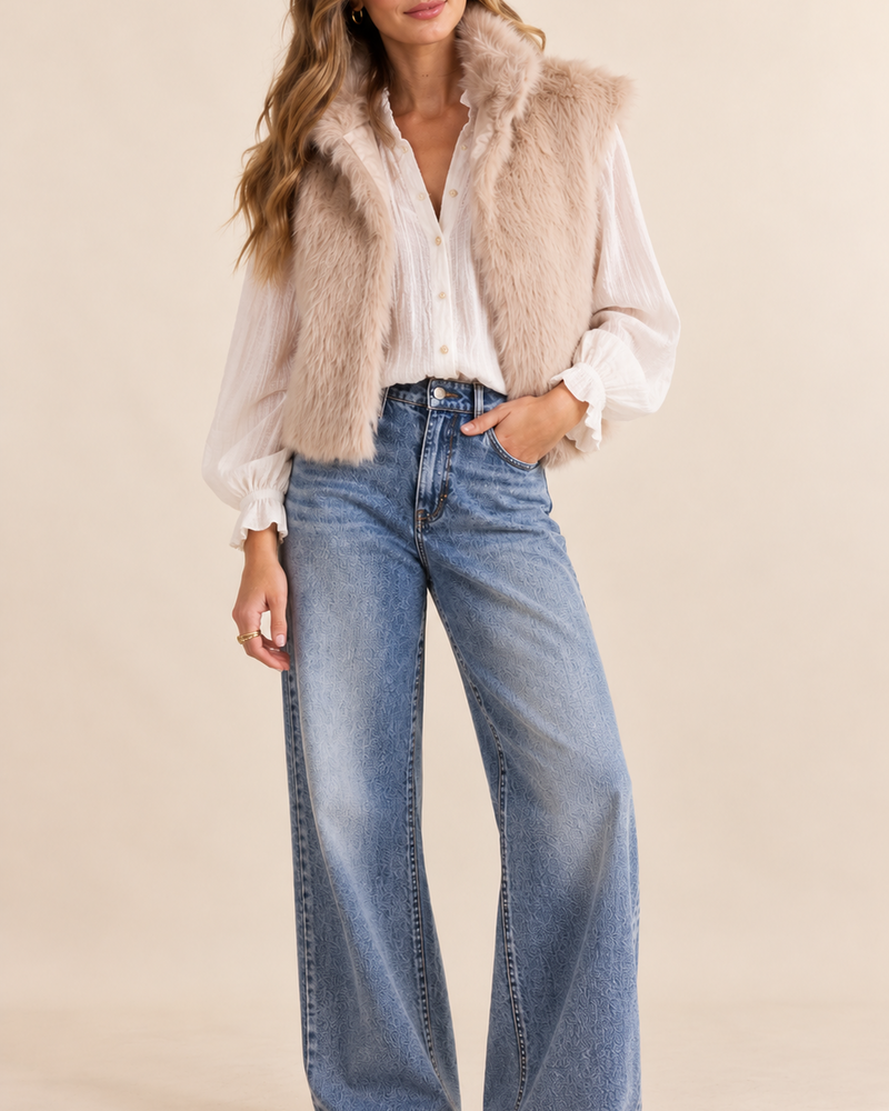 Georgette Fur Vest