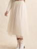 Tulle Midi Skirt