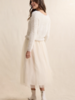 Tulle Midi Skirt