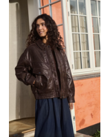 Saint Tropez Tulia Genuine Leather Jacket