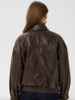Saint Tropez Tulia Genuine Leather Jacket