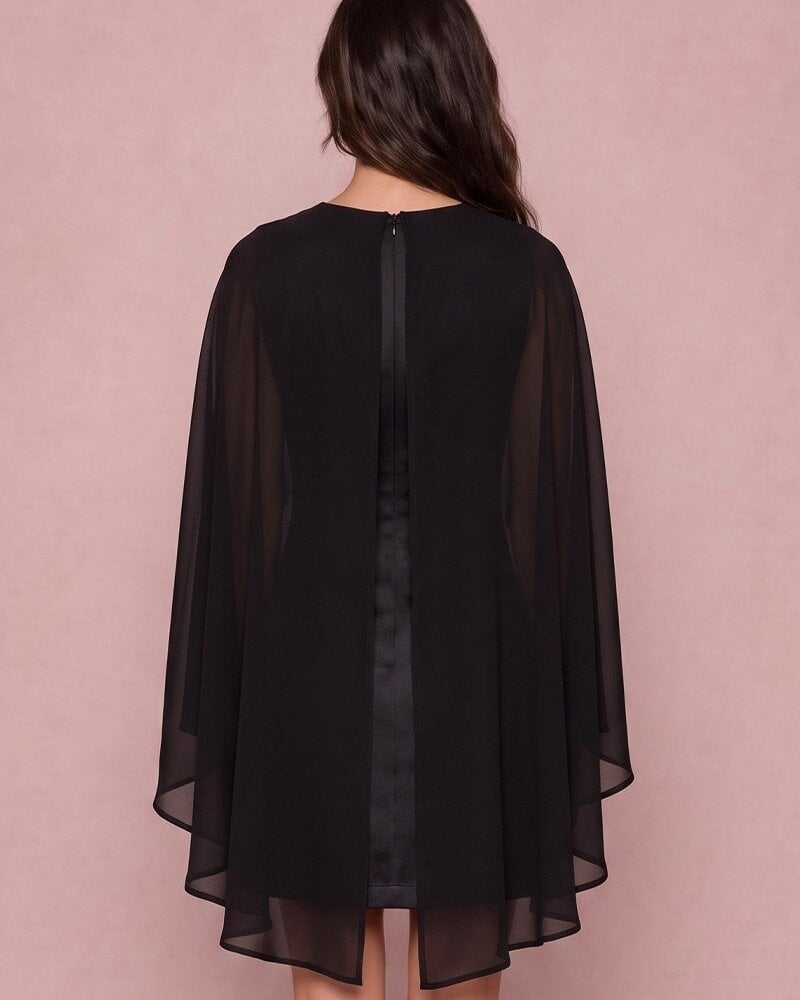 Connie Cape Mini Dress