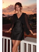 Connie Cape Mini Dress