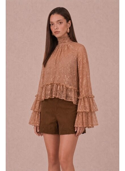 Lolah Lace Long Sleeve Top
