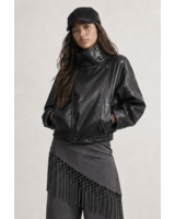Linden Faux Leather Jacket