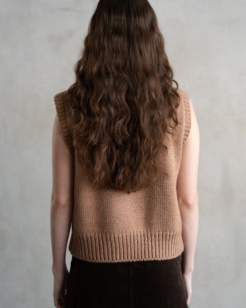 Sonnie Sweater Vest | Brown