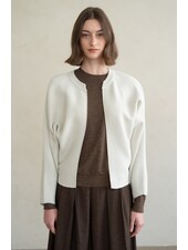 Opal Open Front Knit Cardigan | Ivory