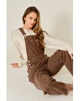 Langdon Denim Overall | Chocolate