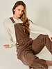 Langdon Denim Overall | Chocolate