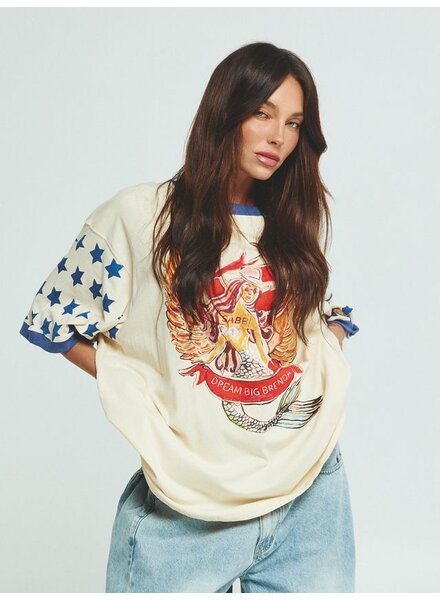 Sabbi Dream Big Brenda Tee | Cream