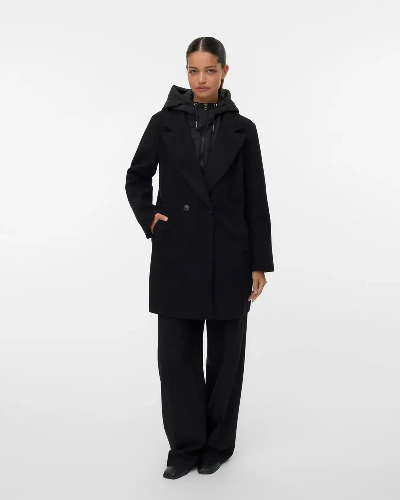 Vero Moda Grace Coat | Black