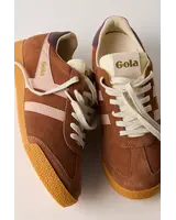 GOLA Elan Sneakers | Umber / Pearl Pink / Cocoa