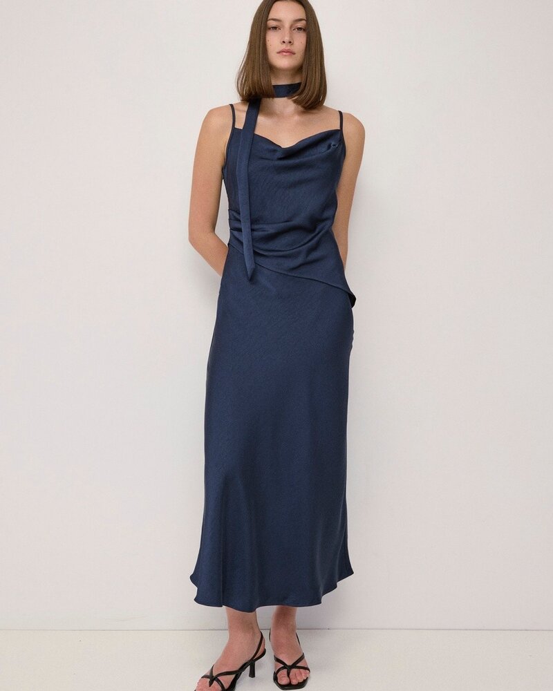 Arden Dress | Navy