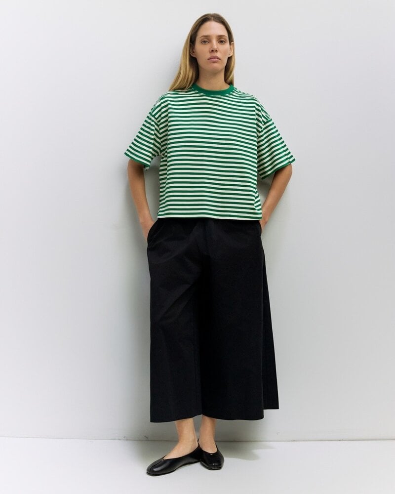 The Max Top | Green Stripe