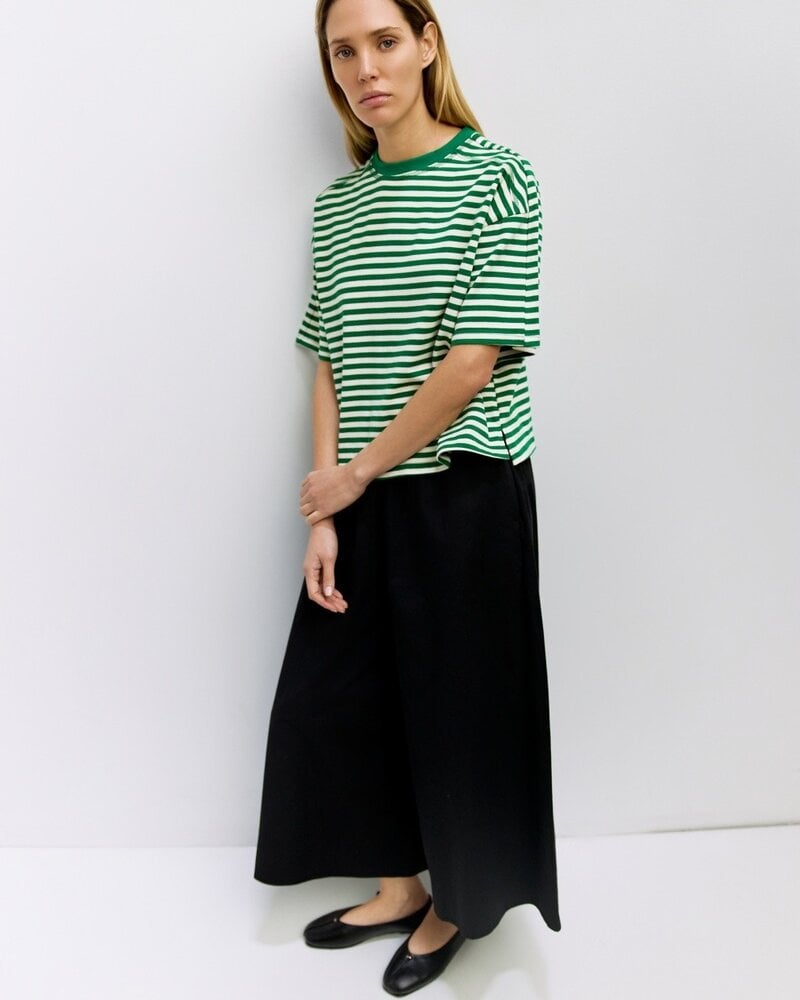 The Max Top | Green Stripe