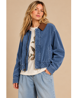 Candi Corduroy Bomber Jacket
