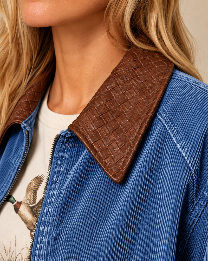 Candi Corduroy Bomber Jacket