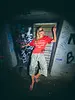 Sabbi The Vinyl Shop Tee | Red