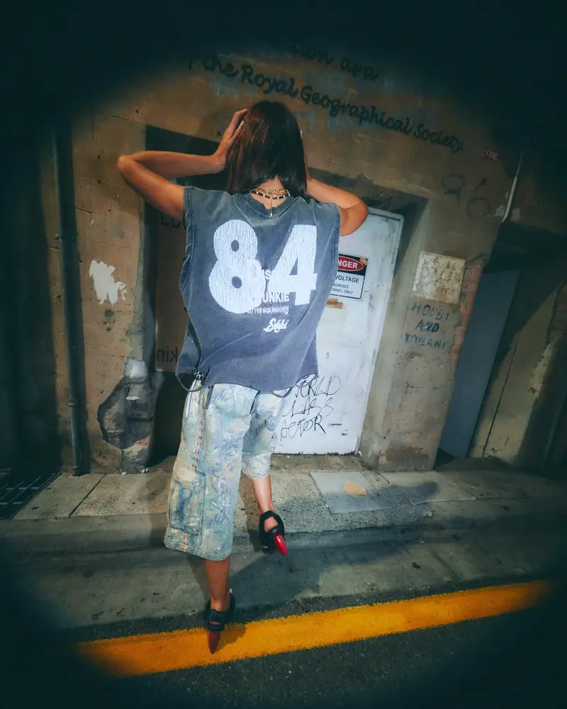 Sabbi DJ Cat Muscle Top