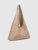 Louenhide Hailey Suede Shoulder Bag | Blonde