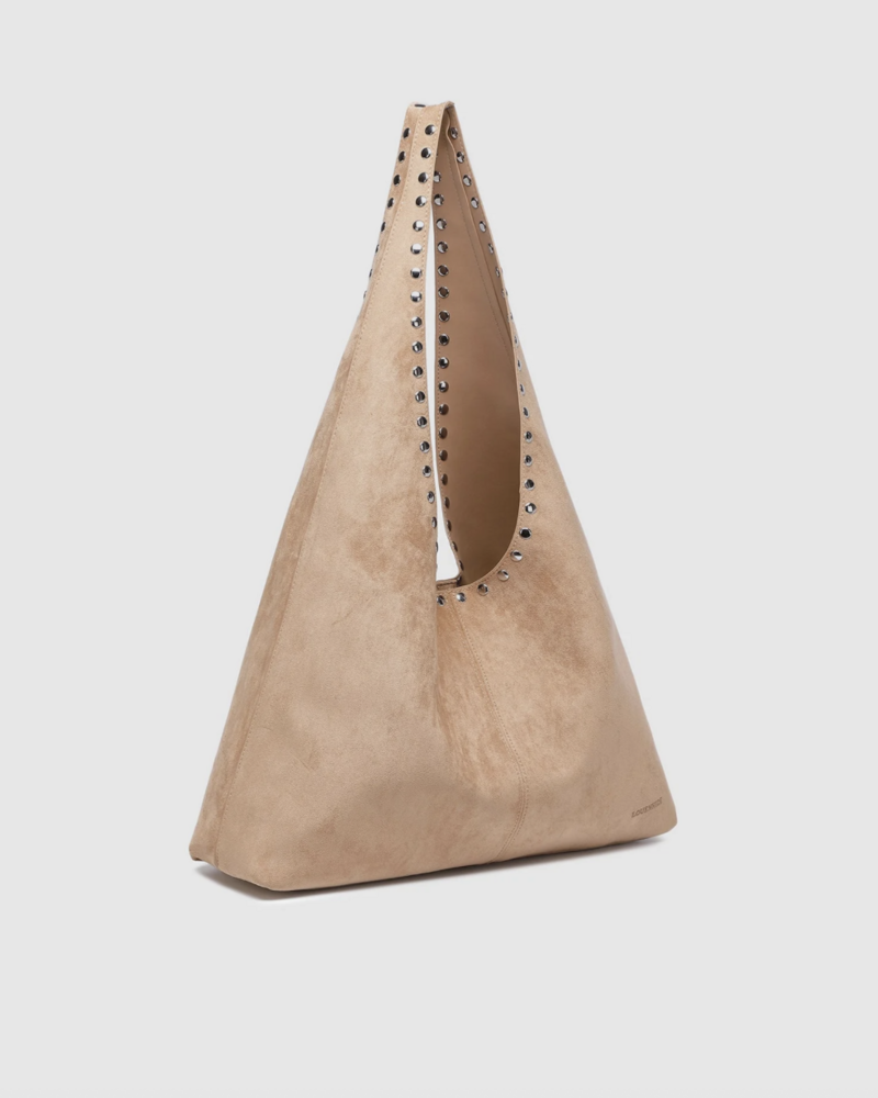 Louenhide Hailey Suede Shoulder Bag | Blonde