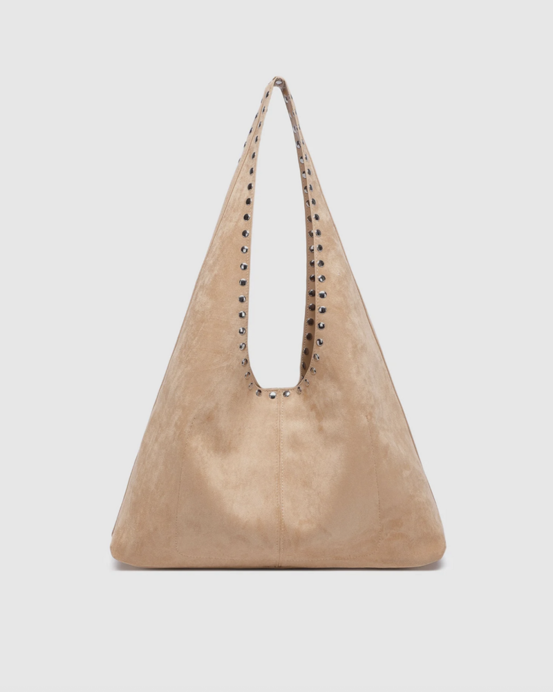 Louenhide Hailey Suede Shoulder Bag | Blonde