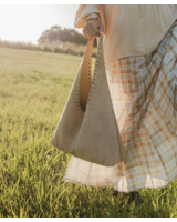 Louenhide Hailey Suede Shoulder Bag | Blonde