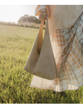 Louenhide Hailey Suede Shoulder Bag | Blonde