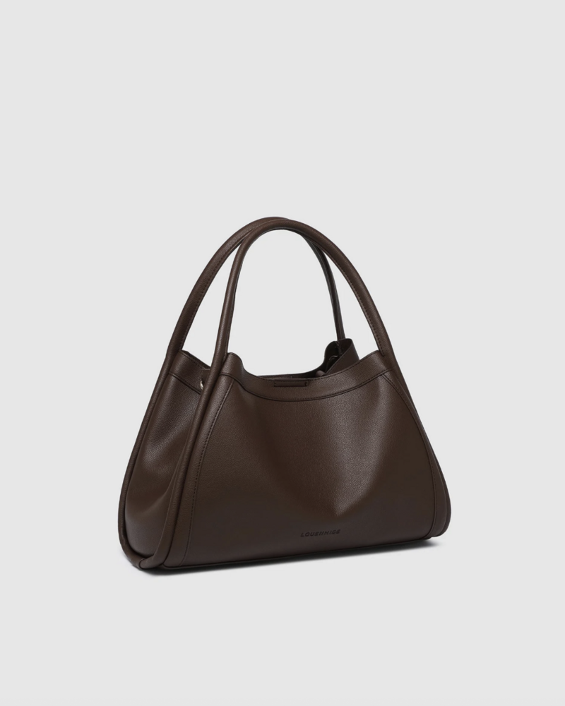 Louenhide Mini Sutton Shoulder Bag | Chocolate