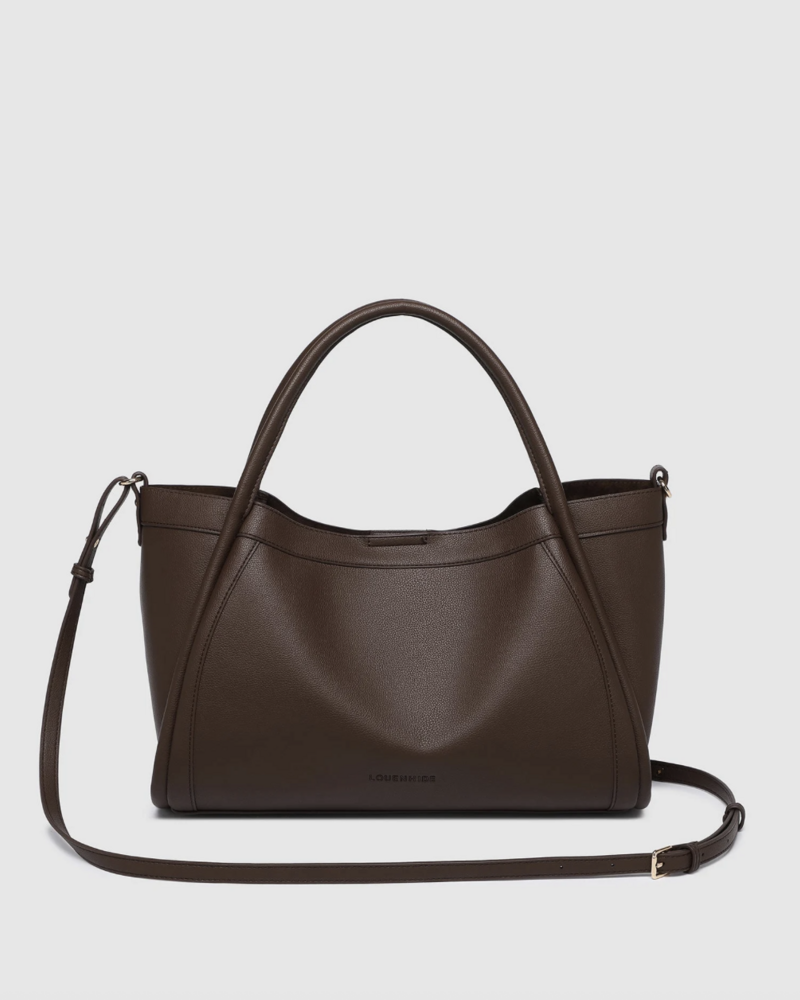 Louenhide Mini Sutton Shoulder Bag | Chocolate