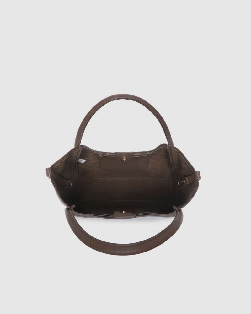 Louenhide Mini Sutton Shoulder Bag | Chocolate