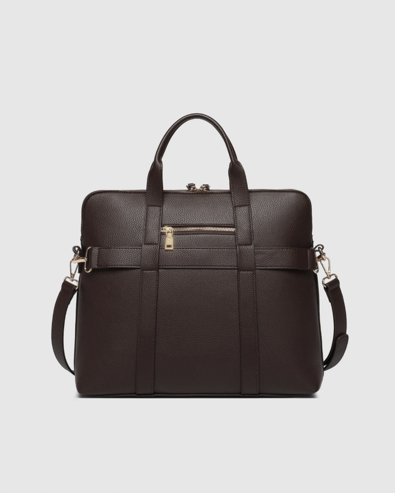 Louenhide Rhodes Trolley Laptop Bag | Chocolate