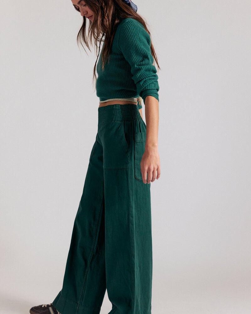 Free People Breezy Denim Pull-On Jeans | Pineneedle
