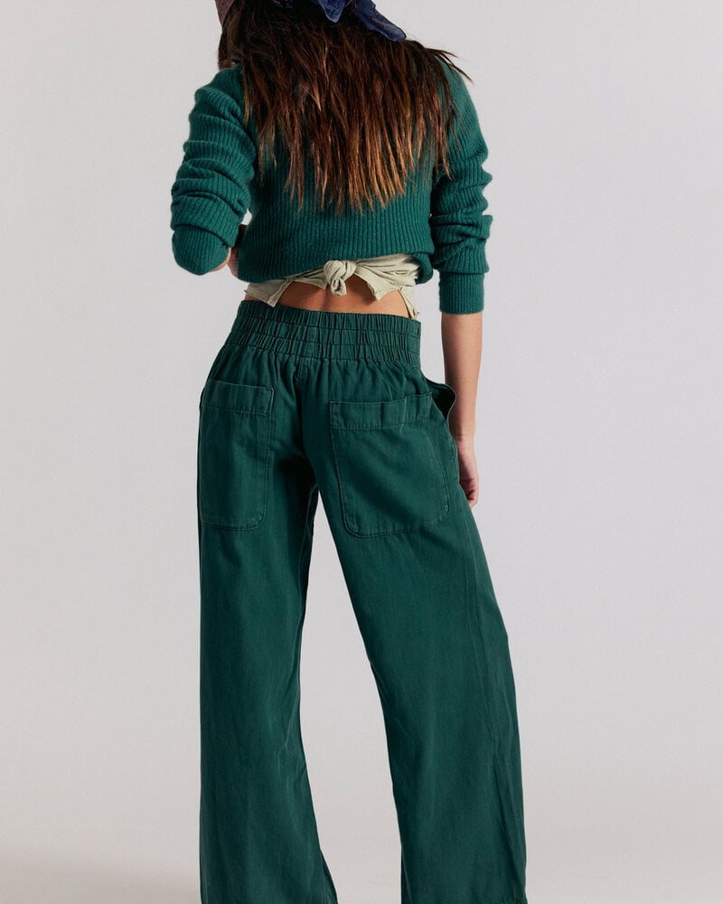 Free People Breezy Denim Pull-On Jeans | Pineneedle