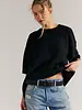 Free People Margot Sweater Tee | Black