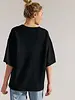Free People Margot Sweater Tee | Black