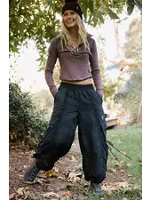 Free People Alpine Fleece-Lined Pants | Black