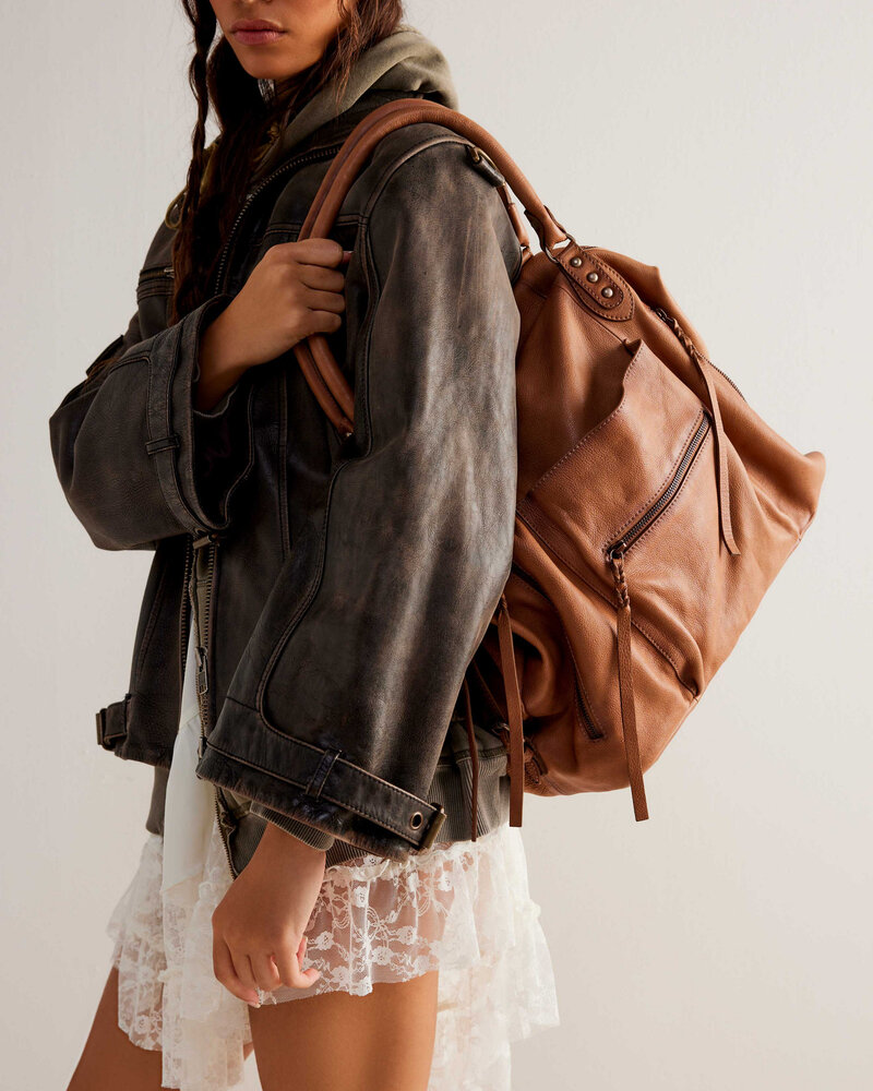 Free People Emerson Tote Bag | Saddle