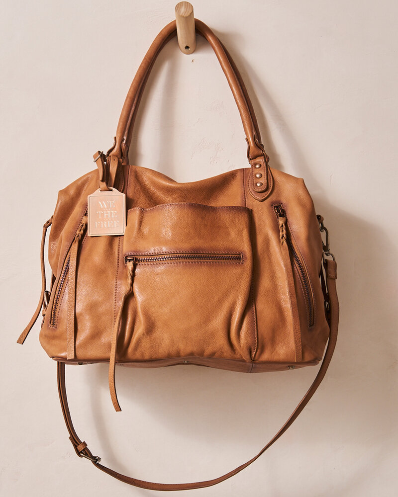 Free People Emerson Tote Bag | Saddle