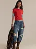 Free People Atlas Crew Tee | Red