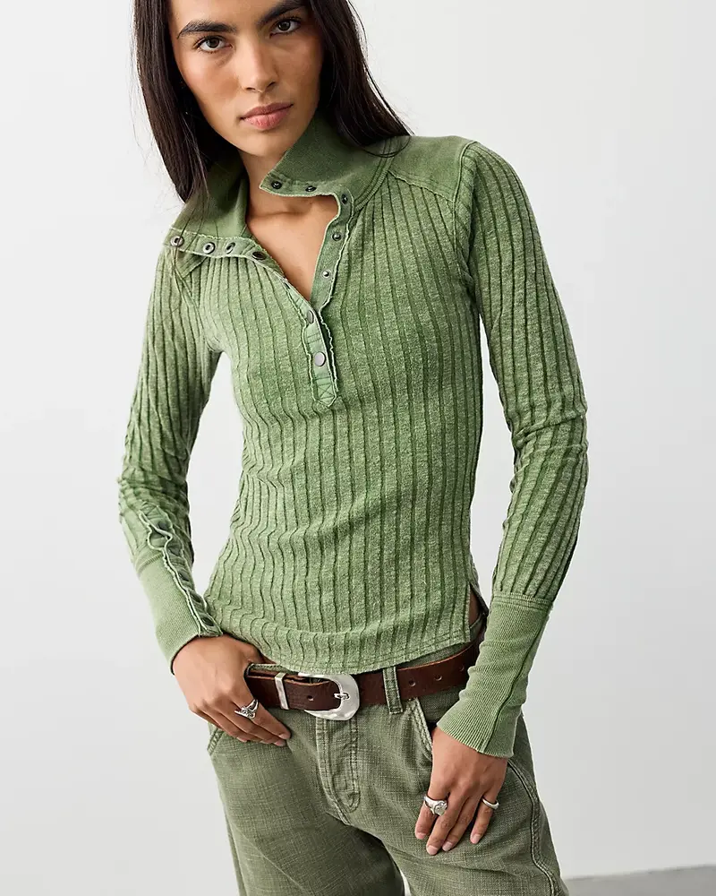 Free People Surplus Cuff Top | Courtyard
