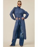 Tuscan Tunic Sweater Dress | Blue