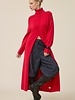 Tuscan Tunic Sweater Dress | Red