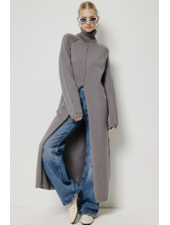 Tuscan Tunic Sweater Dress | Grey